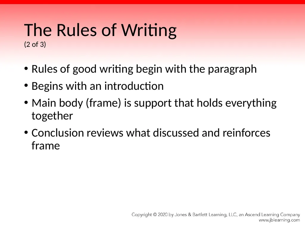 Chapter 4 Communication Skills Objectives Identify - slide 58 of 85