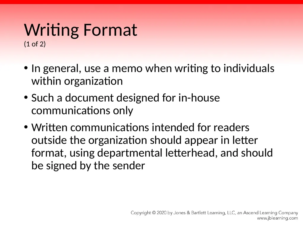 Chapter 4 Communication Skills Objectives Identify - slide 55 of 85