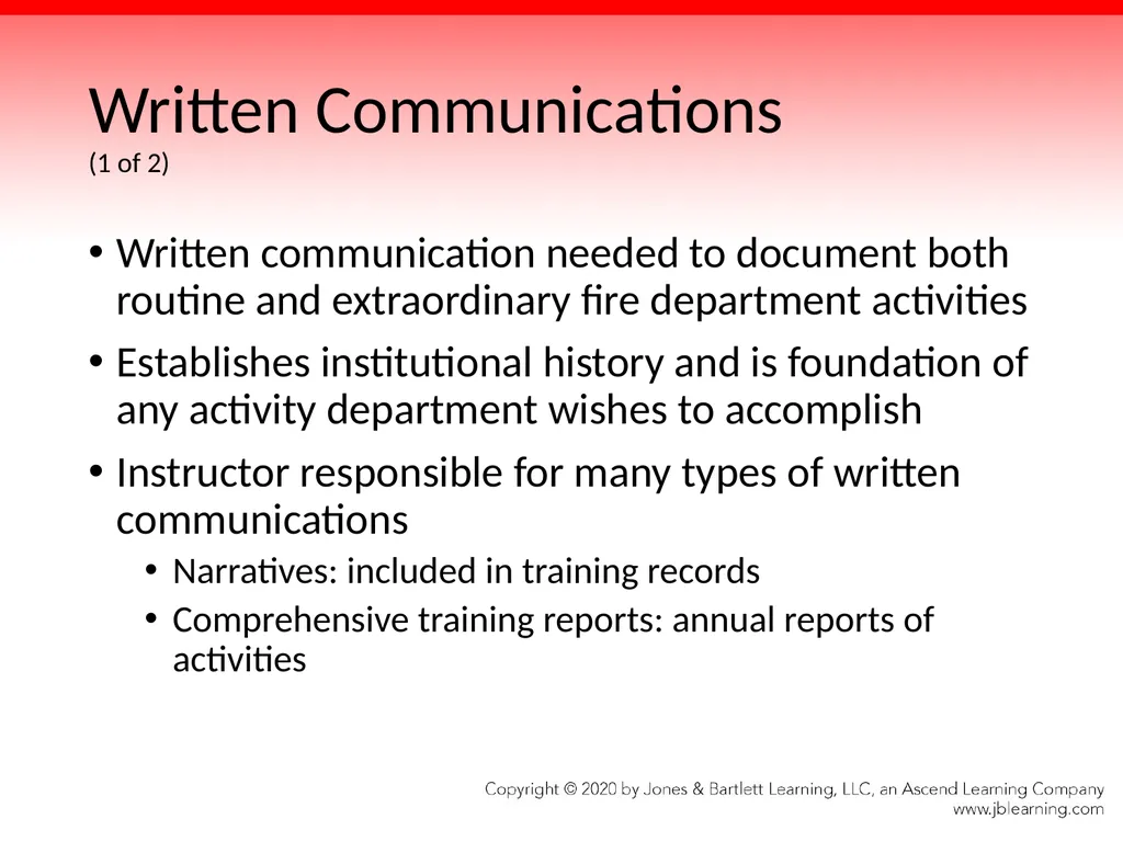 Chapter 4 Communication Skills Objectives Identify - slide 51 of 85