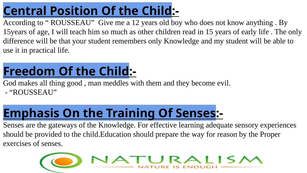 NATURALISM Session (2022-23) Presented By Shiv - slide 11 of 21
