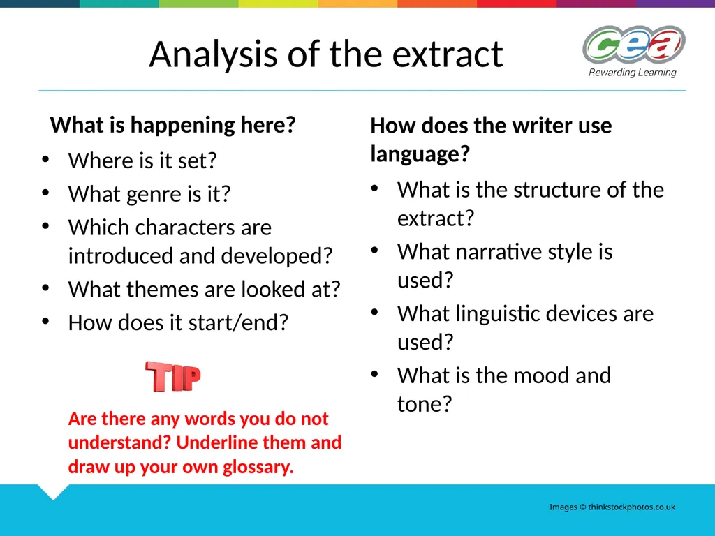 A Student Guide to Unseen Prose Unit 1 - Section - slide 8 of 11