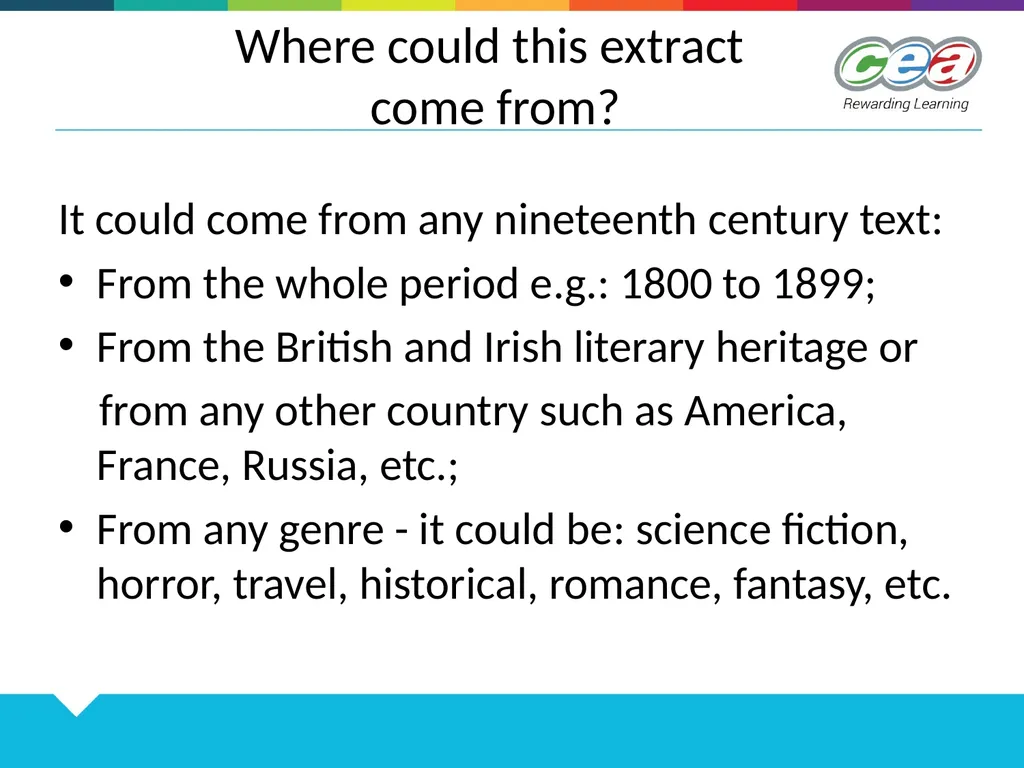 A Student Guide to Unseen Prose Unit 1 - Section - slide 3 of 11