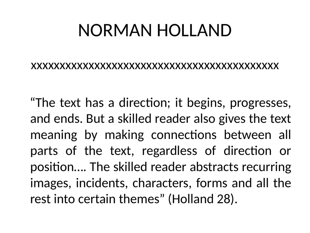 READER-RESPONSE CRITICISM Literary and Critical - slide 46 of 85