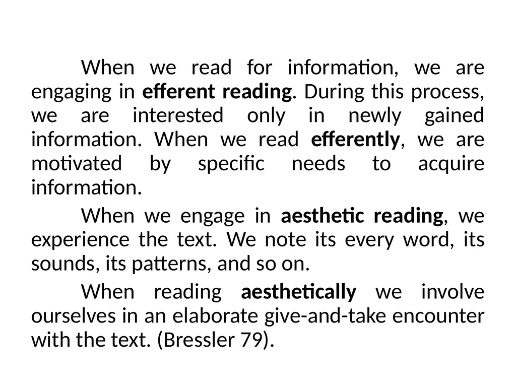 READER-RESPONSE CRITICISM Literary and Critical - slide 23 of 85