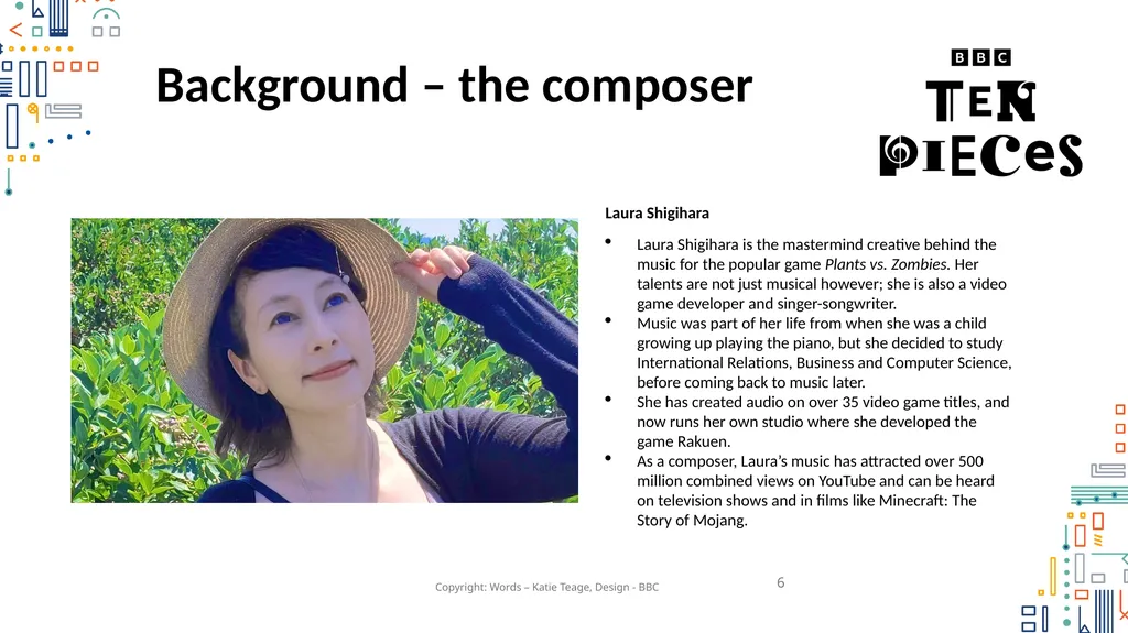Laura Shigihara Plants vs Zombies - Grasswalk - slide 6 of 23