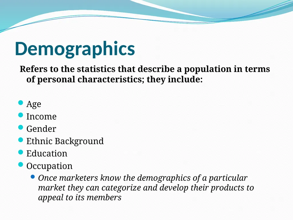 Section 2.2 Market Segmentation Market - slide 3 of 17