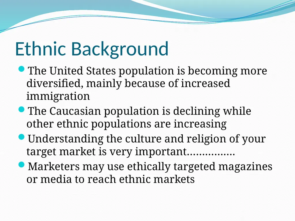 Section 2.2 Market Segmentation Market - slide 11 of 17