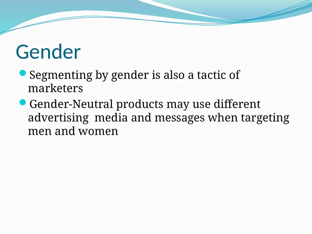 Section 2.2 Market Segmentation Market - slide 8 of 17