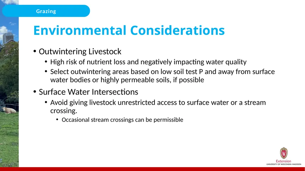 Nutrient Management for Grazing/Pastures On the - slide 22 of 25