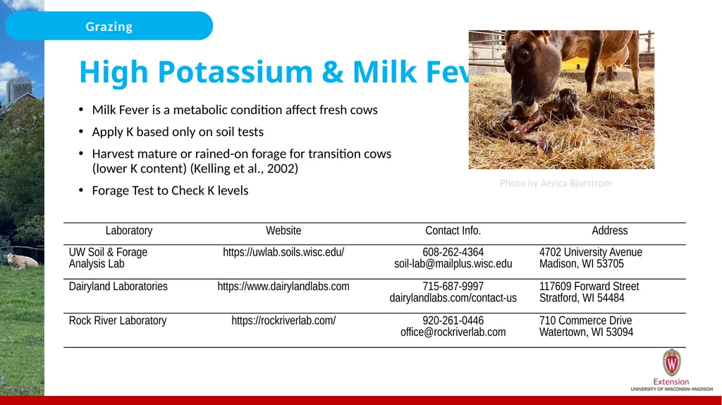 Nutrient Management for Grazing/Pastures On the - slide 16 of 25