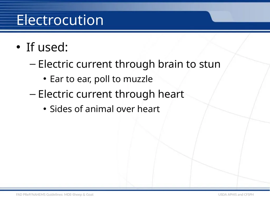 Mass Depopulation & Euthanasia Sheep & Goat - slide 9 of 15