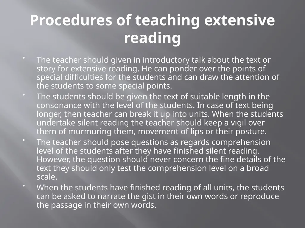 Intensive and extensive reading Paper—6-i Unit-ii - slide 12 of 15