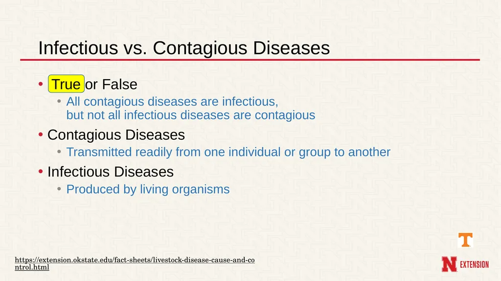 Managing Illness in Farm Animals Phil Myer**, - slide 7 of 18