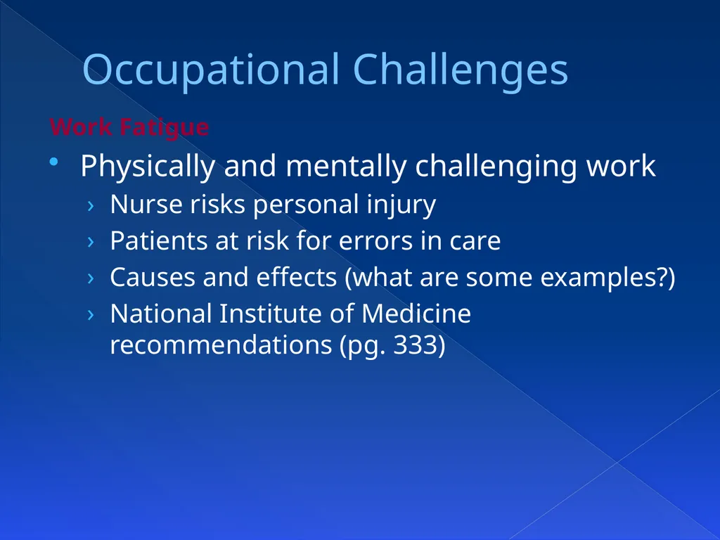 Chapter 15Challenges in the Workplace OBJECTIVES - slide 18 of 43