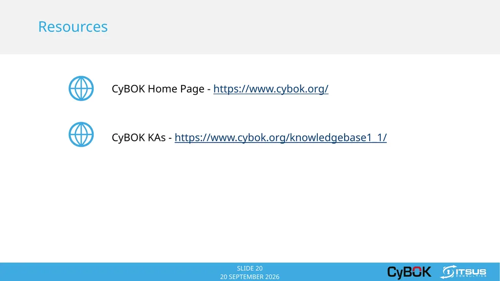COPYRIGHT © 2014 ITSUS CONSULTING ITSUS Consulting - slide 20 of 23