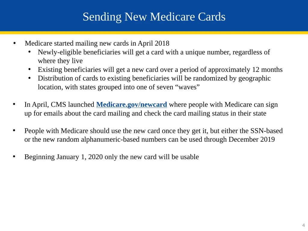 Information for Partners & Stakeholders May 2018 - slide 4 of 14