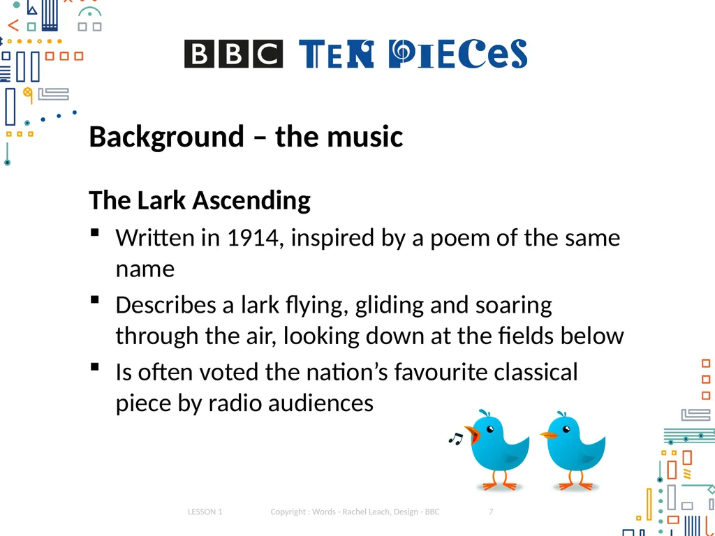 Ralph Vaughan Williams The Lark Ascending Primary - slide 7 of 32