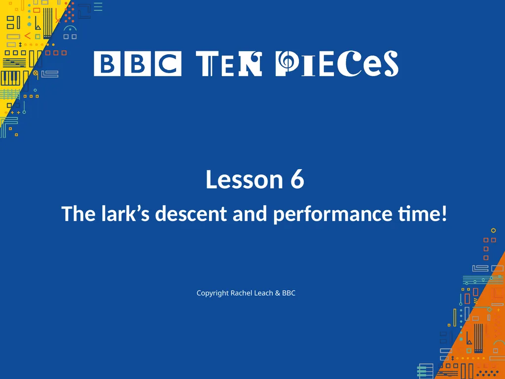 Ralph Vaughan Williams The Lark Ascending Primary - slide 28 of 32