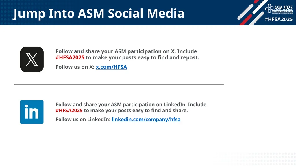 Promotional Toolkit Faculty & Abstract Presenters - slide 6 of 13