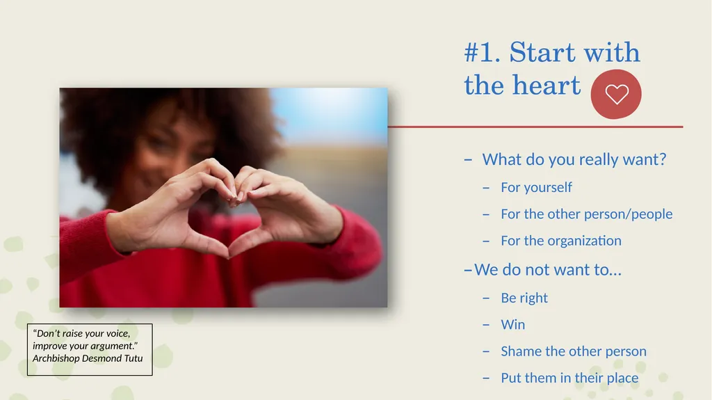 Crucial Conversations Presented by: Leah Braun - slide 12 of 24