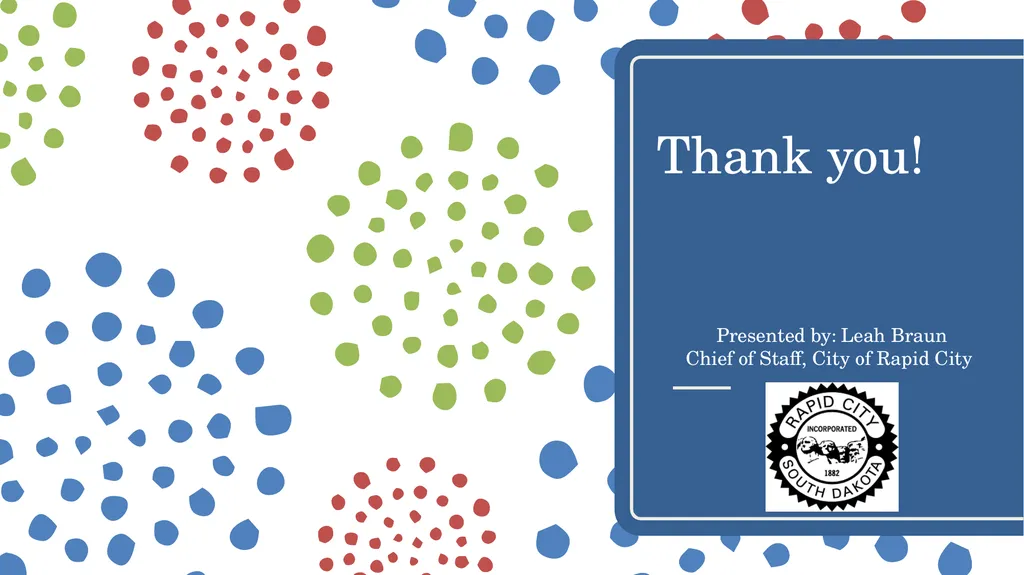 Crucial Conversations Presented by: Leah Braun - slide 24 of 24
