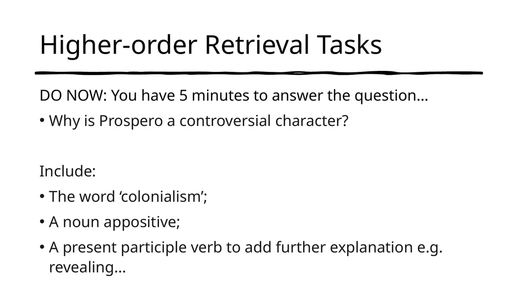 Retrieval Practice Aims: to explore effective - slide 13 of 17