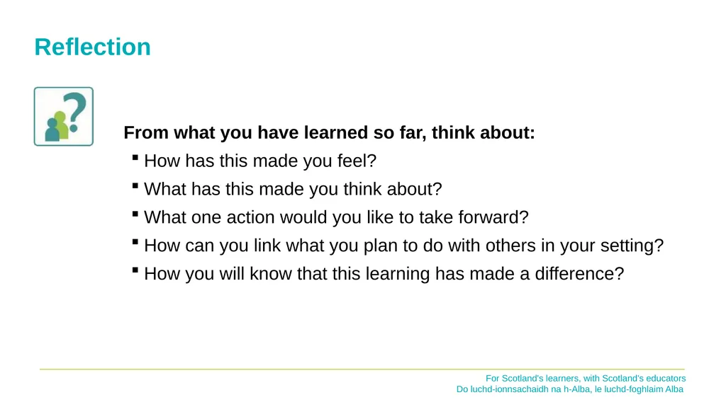 Inclusion, Wellbeing and Equalities Professional - slide 18 of 19