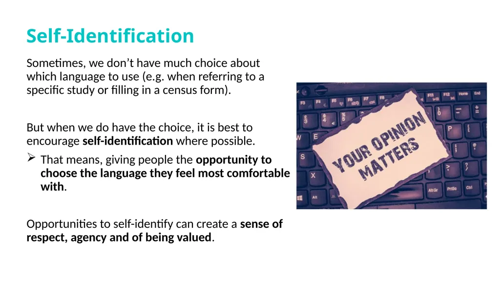 Inclusion, Wellbeing and Equalities Professional - slide 15 of 19