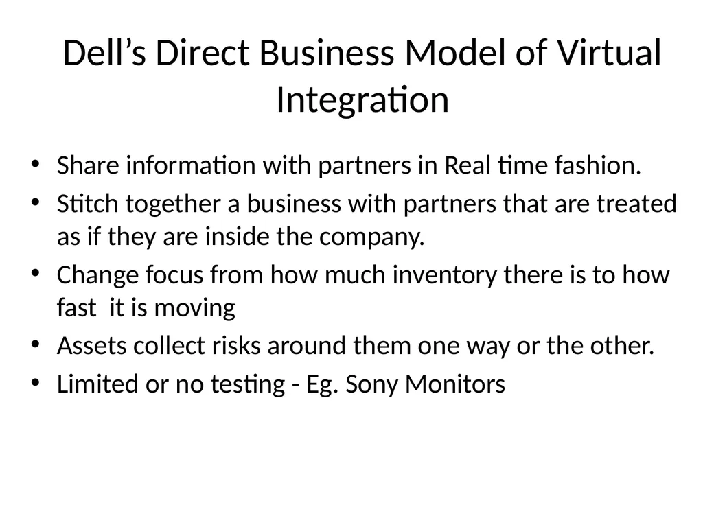 SUPPLY CHAIN MANAGEMENT Value Chain Supply side- - slide 41 of 52