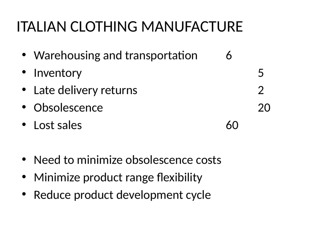 SUPPLY CHAIN MANAGEMENT Value Chain Supply side- - slide 39 of 52