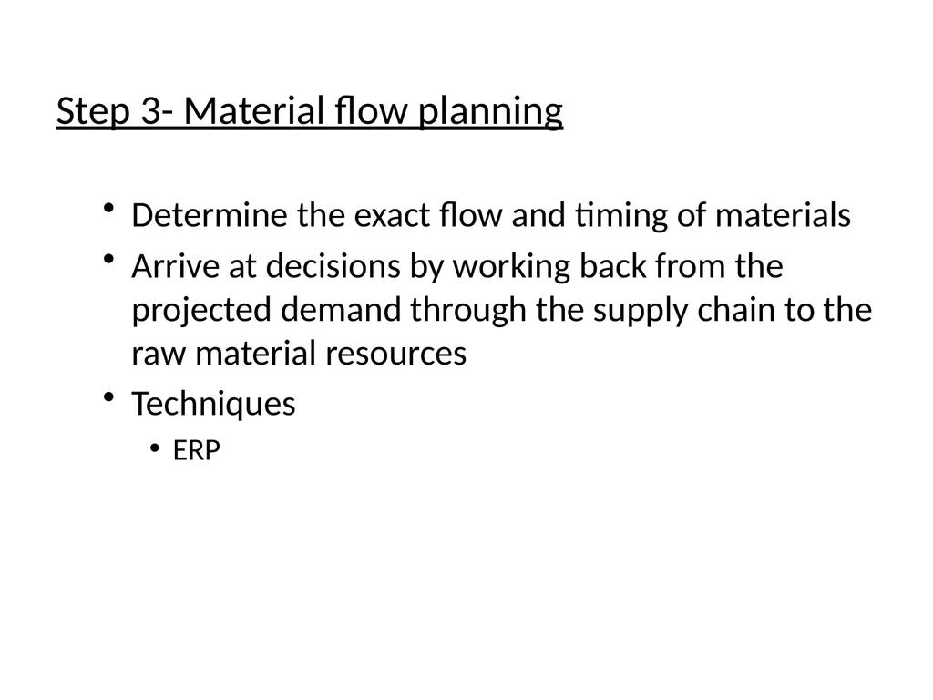 SUPPLY CHAIN MANAGEMENT Value Chain Supply side- - slide 20 of 52