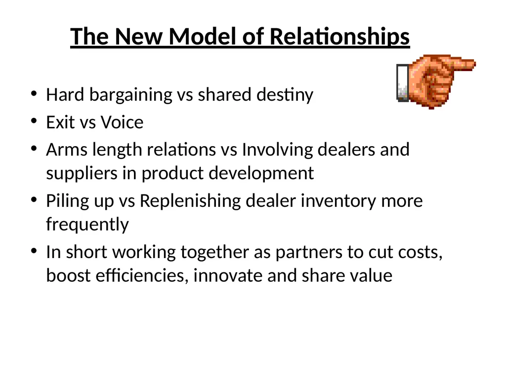 SUPPLY CHAIN MANAGEMENT Value Chain Supply side- - slide 31 of 52