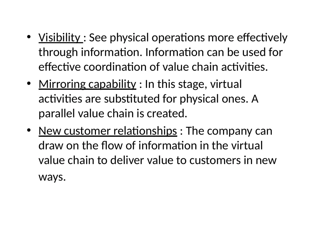 SUPPLY CHAIN MANAGEMENT Value Chain Supply side- - slide 24 of 52