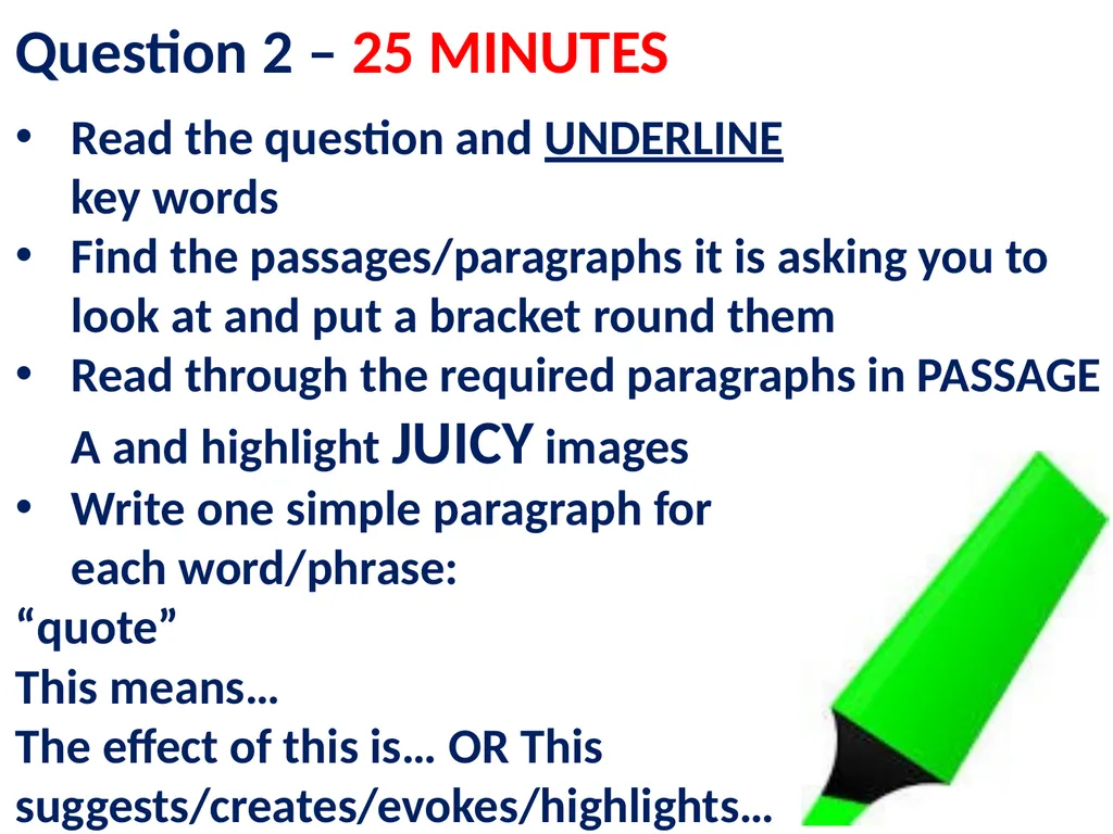 iGCSE Walking-Talking Mock Exam You should have: - slide 6 of 11