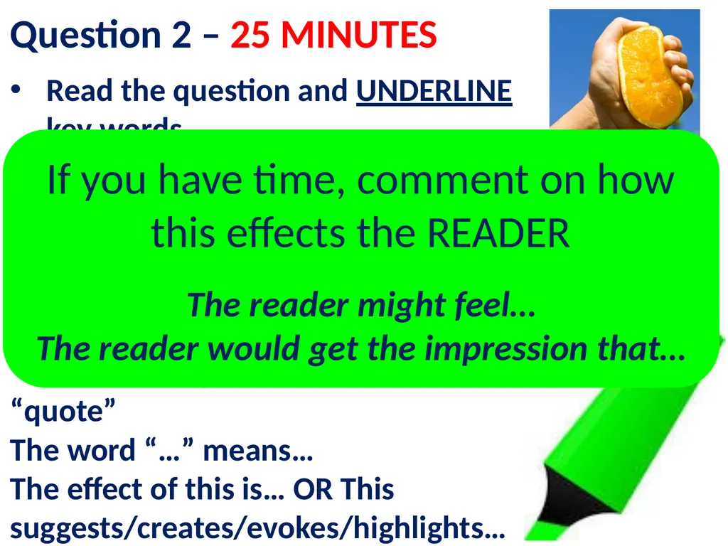 iGCSE Walking-Talking Mock Exam You should have: - slide 8 of 11