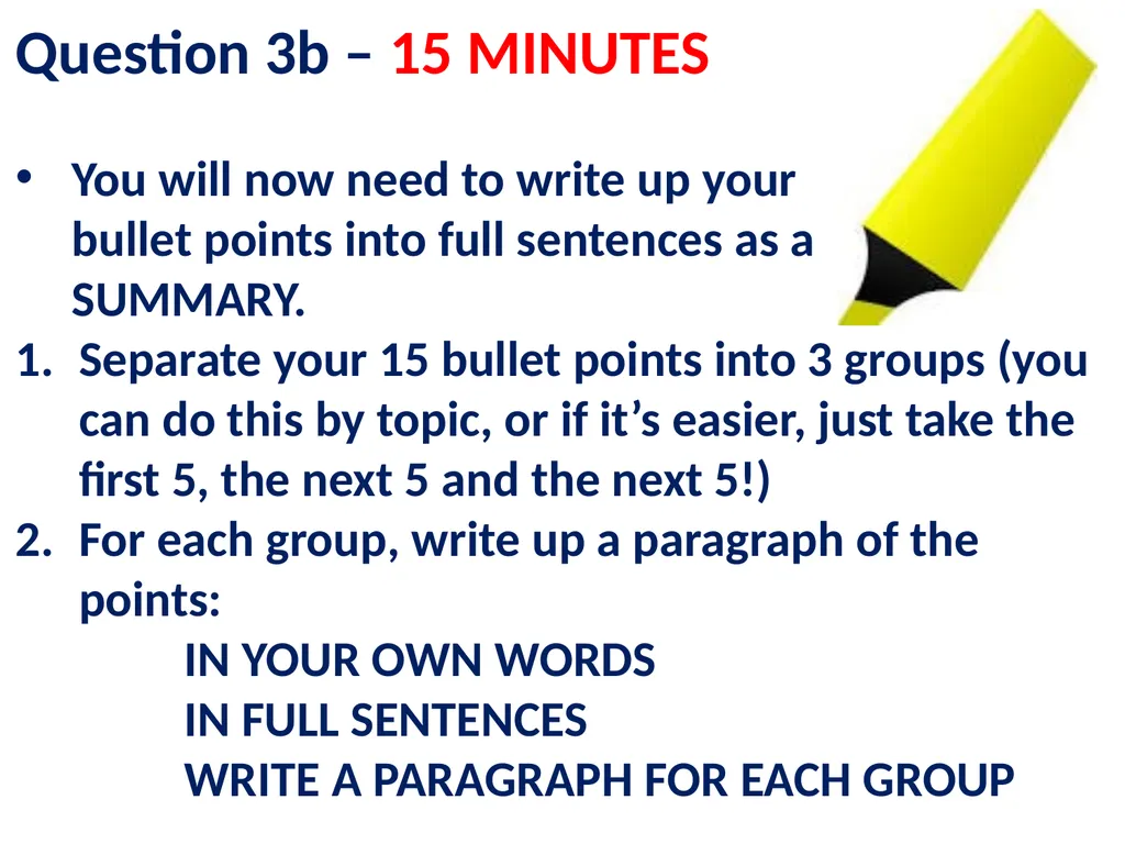 iGCSE Walking-Talking Mock Exam You should have: - slide 4 of 11