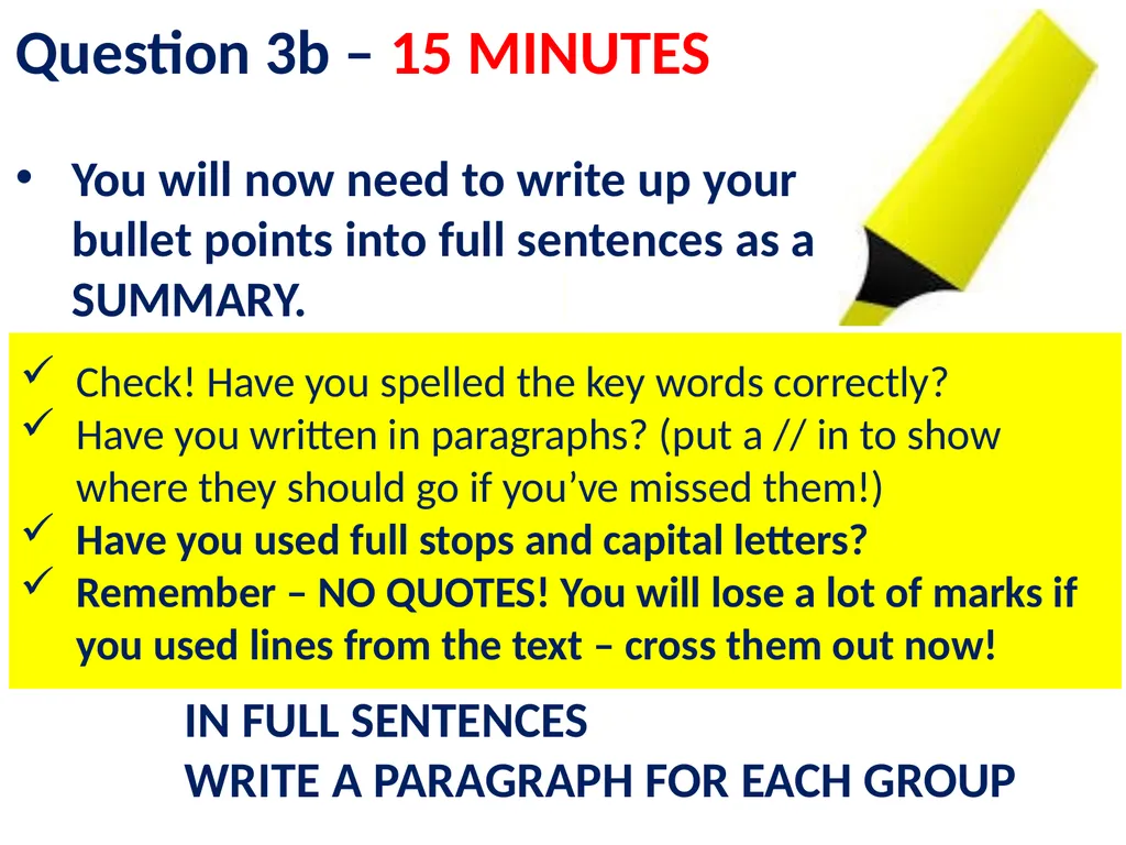 iGCSE Walking-Talking Mock Exam You should have: - slide 5 of 11