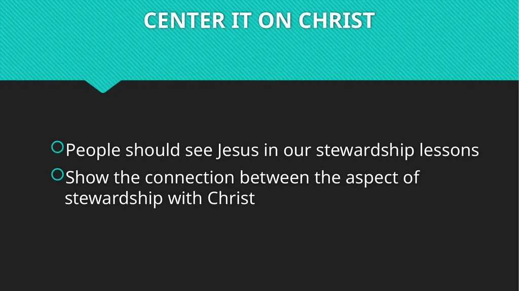 WAYS TO PRESENT STEWARDSHIP PACKAGE IT WELL This - slide 12 of 13
