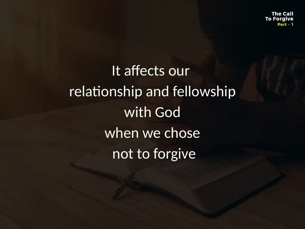 WHAT DOES IT MEAN TO FORGIVE? Forgiveness is so - slide 3 of 22
