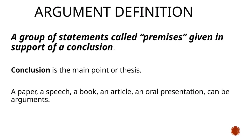 logic THE SCIENCE OF REASONING People use - slide 31 of 124