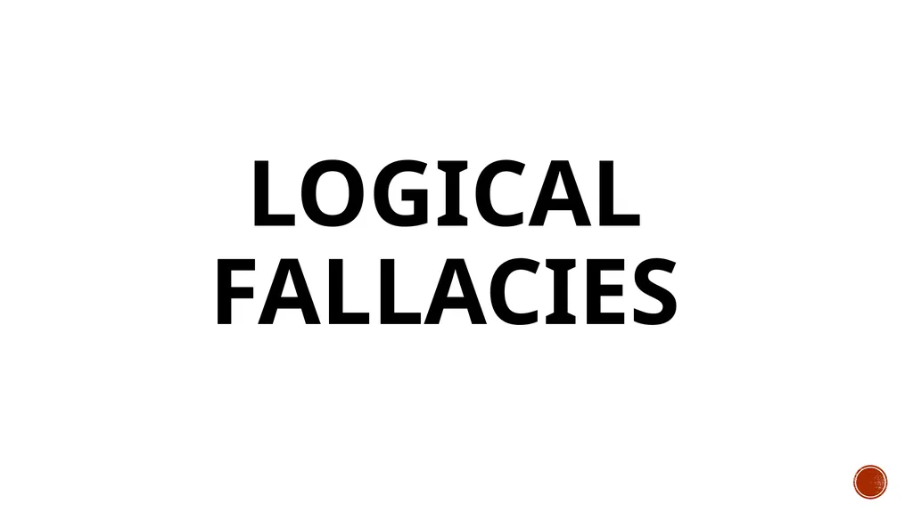 logic THE SCIENCE OF REASONING People use - slide 110 of 124