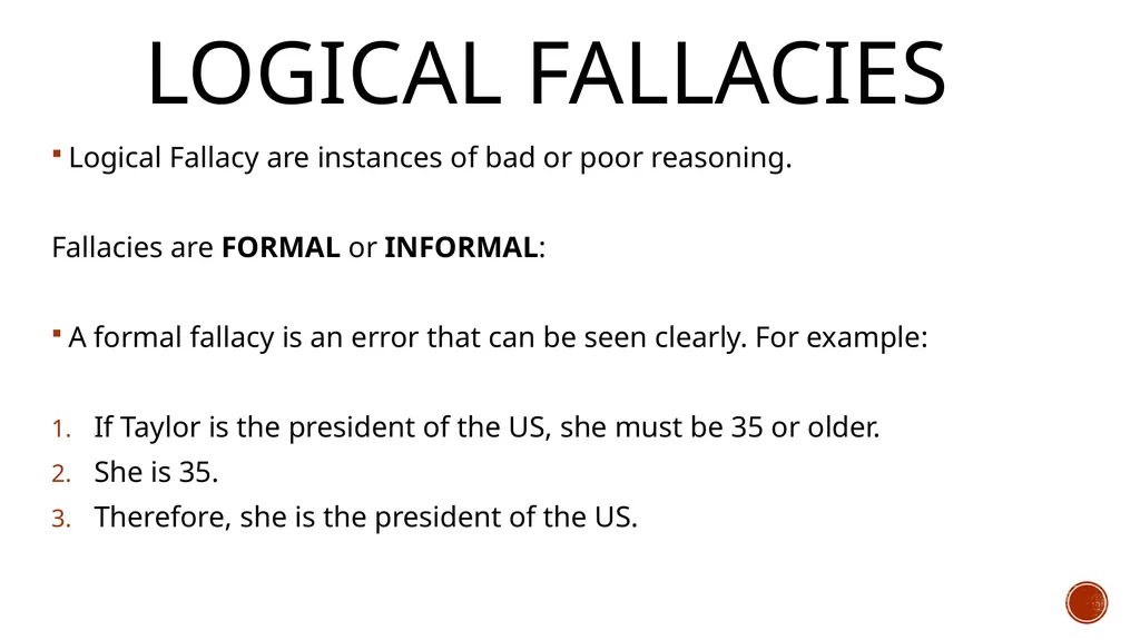 logic THE SCIENCE OF REASONING People use - slide 111 of 124