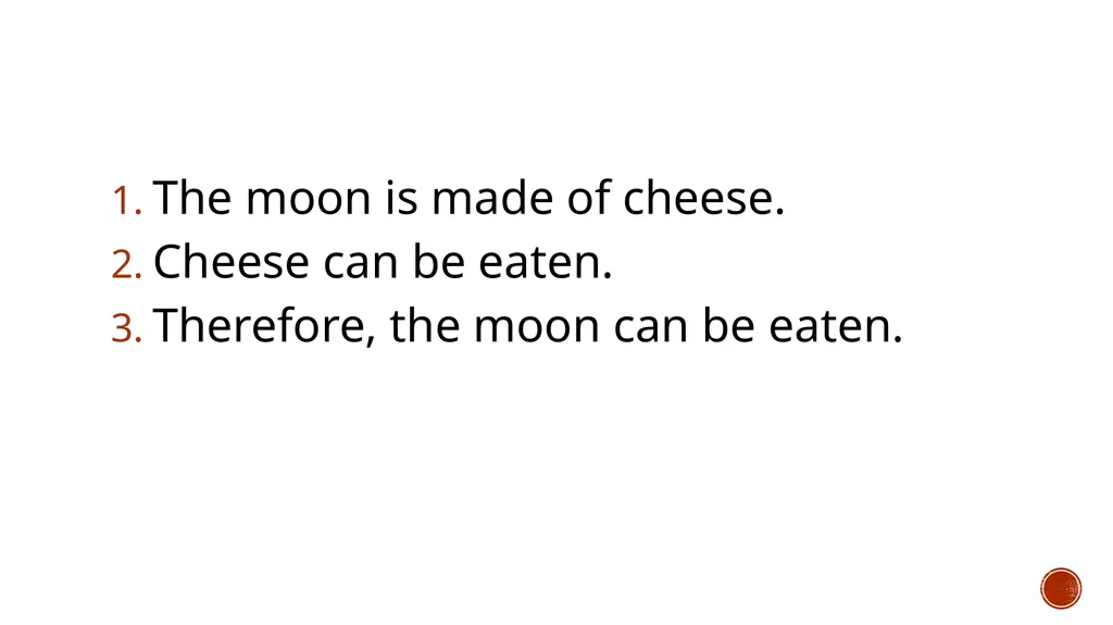 logic THE SCIENCE OF REASONING People use - slide 109 of 124