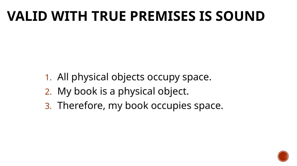 logic THE SCIENCE OF REASONING People use - slide 75 of 124