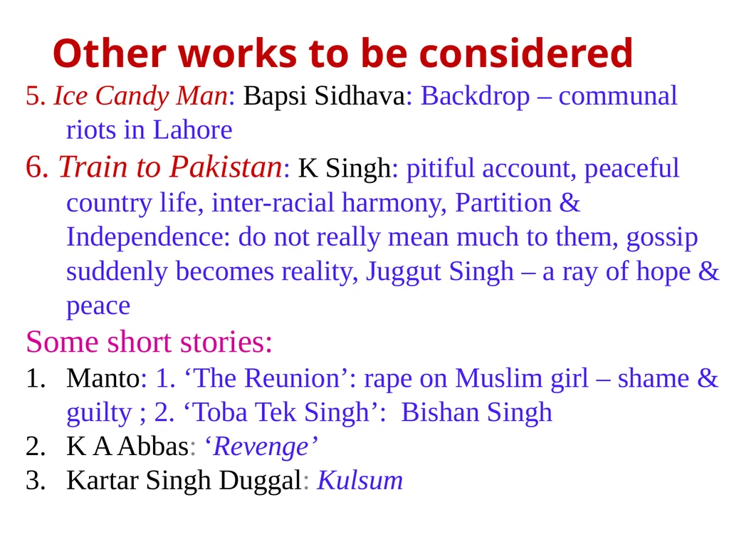 1 TRAIN TO PAKISTAN A Partition Novel by Khushwant - slide 32 of 33