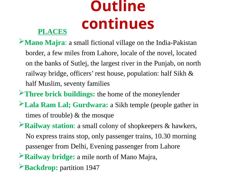 1 TRAIN TO PAKISTAN A Partition Novel by Khushwant - slide 6 of 33