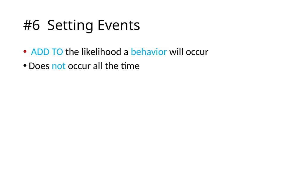 Competing Behaviors Pathways and Behavior Support - slide 35 of 64