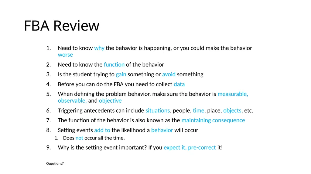 Competing Behaviors Pathways and Behavior Support - slide 44 of 64