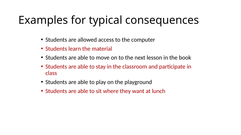 Competing Behaviors Pathways and Behavior Support - slide 24 of 64
