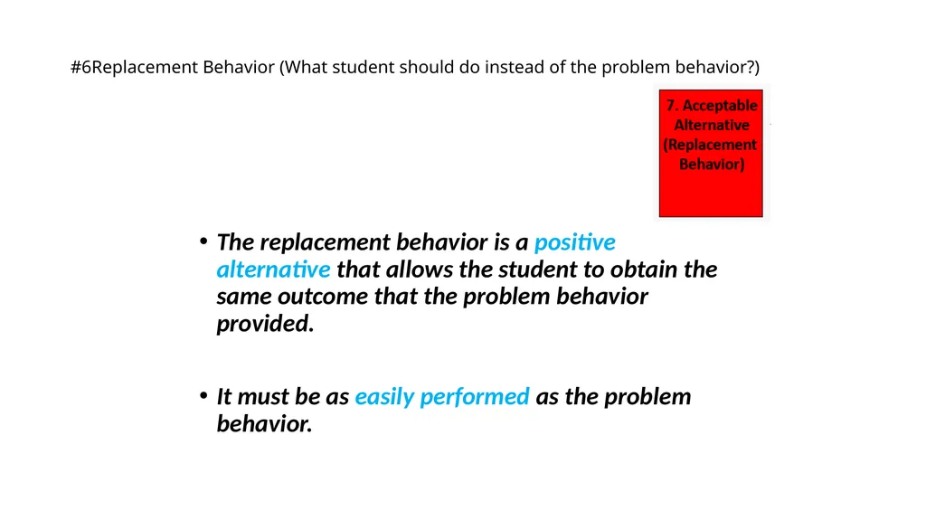Competing Behaviors Pathways and Behavior Support - slide 53 of 64